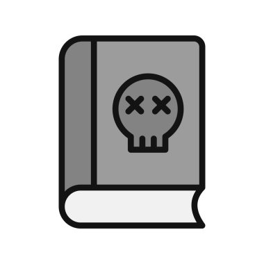 kitap simgesi vektör illüstrasyonu