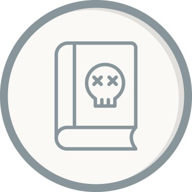 Kitap. Web simgesi basit illüstrasyon