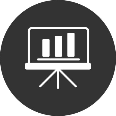 vektör lcd simgesi illüstrasyonu