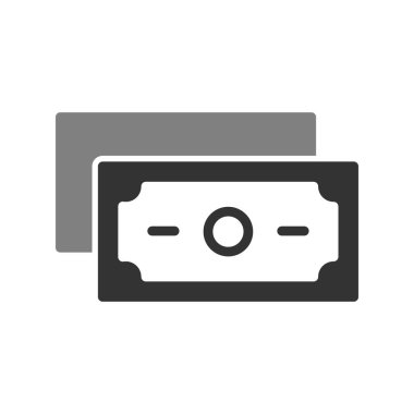 Cüzdan simgesi vektörü web ve mobil uygulama tasarımınız için beyaz arkaplanda izole edildi, çanta logosu kavramı