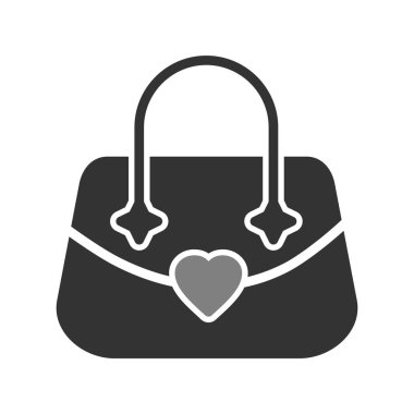 çanta simgesi vektörü web ve mobil uygulama tasarımınız için beyaz arkaplanda izole edildi, el çantası logosu kavramı