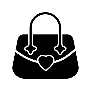 çanta simgesi vektörü web ve mobil uygulama tasarımınız için beyaz arkaplanda izole edildi, el çantası logosu kavramı