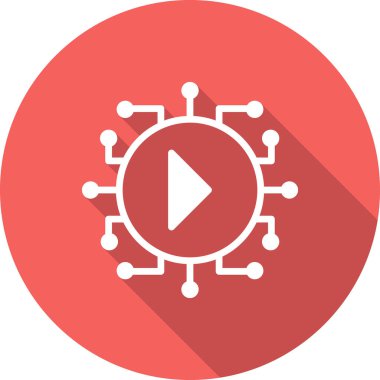 seo modern simgesinin vektör illüstrasyonu