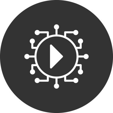 seo modern simgesinin vektör illüstrasyonu