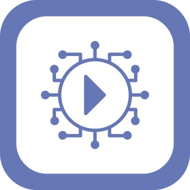 seo modern simgesinin vektör illüstrasyonu