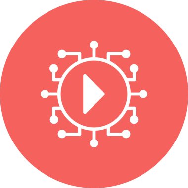 seo modern simgesinin vektör illüstrasyonu