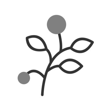 bitki simgesi vektör illüstrasyonu