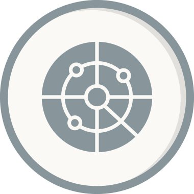 seo modern simgesinin vektör illüstrasyonu