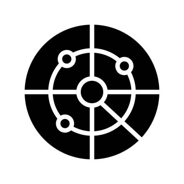 genel ağ vektör çizgisi simgesi