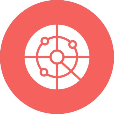 seo modern simgesinin vektör illüstrasyonu