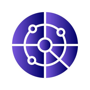 seo modern simgesinin vektör illüstrasyonu