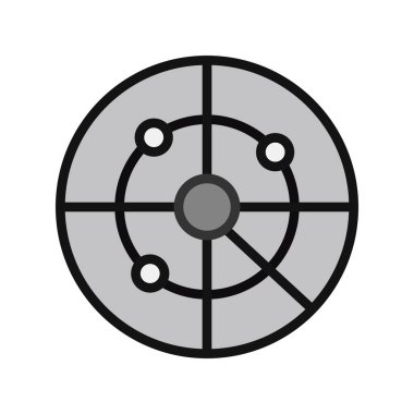 genel ağ vektör çizgisi simgesi