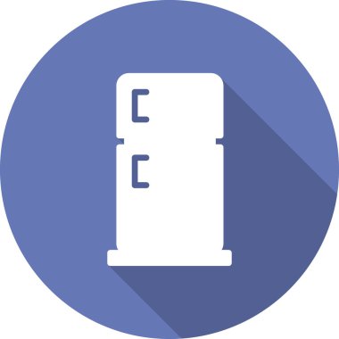 Buzdolabı simgesi, modern vektör illüstrasyon tasarımı