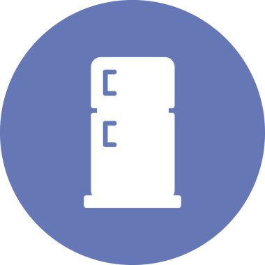 Buzdolabı simgesi, modern vektör illüstrasyon tasarımı