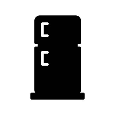 Buzdolabı simgesi, modern vektör illüstrasyon tasarımı