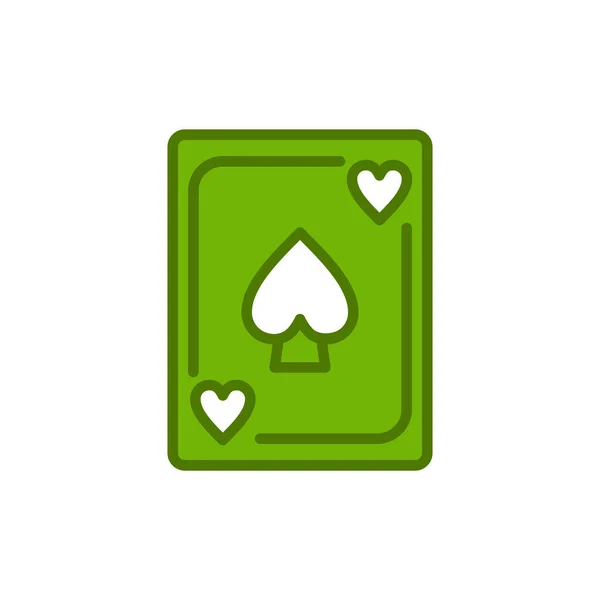 Casino Chip Symbol Vektor Illustration — Stockvektor