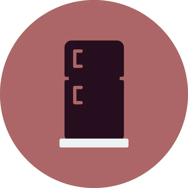 Refrigerator Icon Modern Vector Illustration Design — Stock Vector