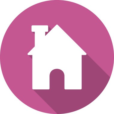 ev simgesini, basit vektör çizim