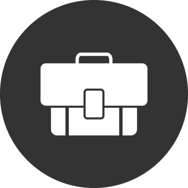 evrak çantası simgesi vektör illüstrasyon tasarımı