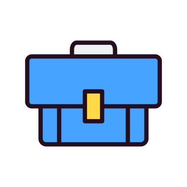 evrak çantası simgesi vektör illüstrasyon tasarımı