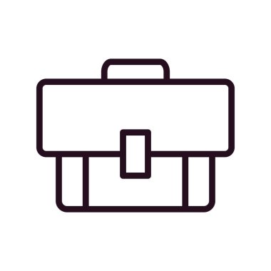 evrak çantası simgesi vektör illüstrasyon tasarımı