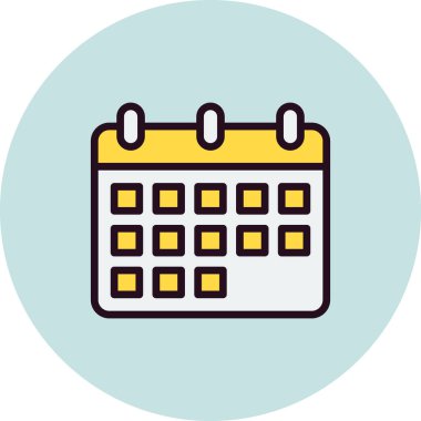 calendar icon, vector illustration design