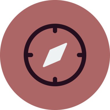 Pusula simgesi vektör resimlemesi