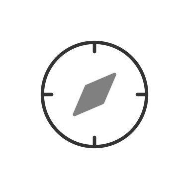 Pusula simgesi vektör resimlemesi