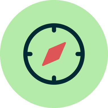 Pusula simgesi vektör resimlemesi