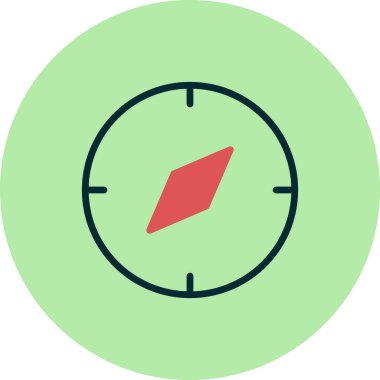 Pusula simgesi vektör resimlemesi