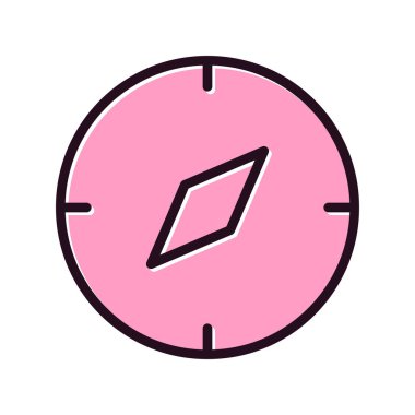 Pusula simgesi vektör resimlemesi