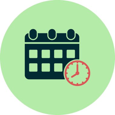 takvim vektörü ince çizgi simgesi