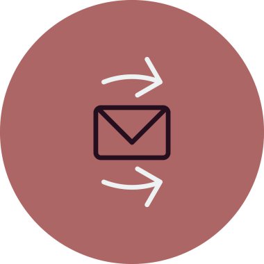 e- posta simgesi, vektör illüstrasyonu