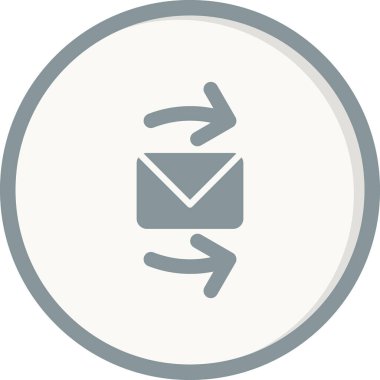 e- posta simgesi, vektör illüstrasyonu