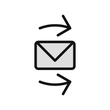 e- posta simgesi, vektör illüstrasyonu