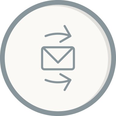 e- posta simgesi, vektör illüstrasyonu