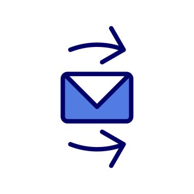 e- posta simgesi, vektör illüstrasyonu