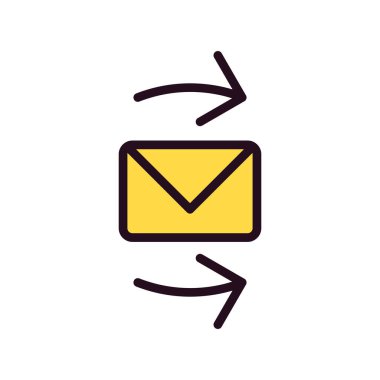 e- posta simgesi, vektör illüstrasyonu