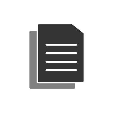 Dosya simgesi, vektör illüstrasyon tasarımı