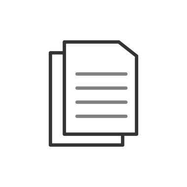 Dosya simgesi, vektör illüstrasyon tasarımı