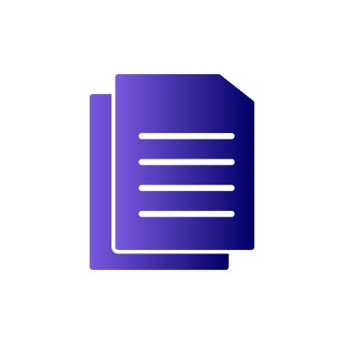 Dosya simgesi, vektör illüstrasyon tasarımı