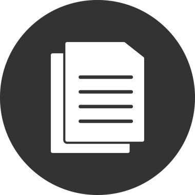 Dosya simgesi, vektör illüstrasyon tasarımı