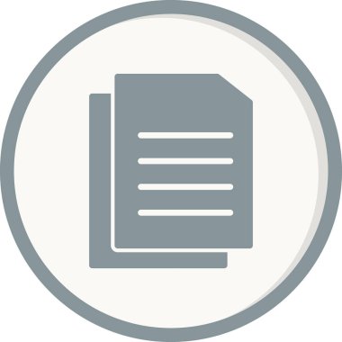 Dosya simgesi, vektör illüstrasyon tasarımı