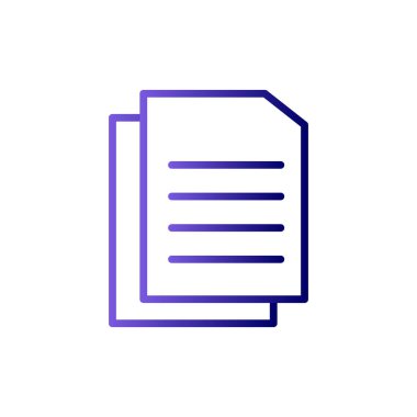 Dosya simgesi, vektör illüstrasyon tasarımı