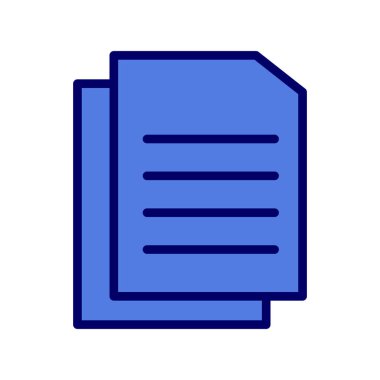 Dosya simgesi, vektör illüstrasyon tasarımı