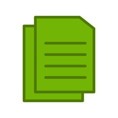 Dosya simgesi, vektör illüstrasyon tasarımı