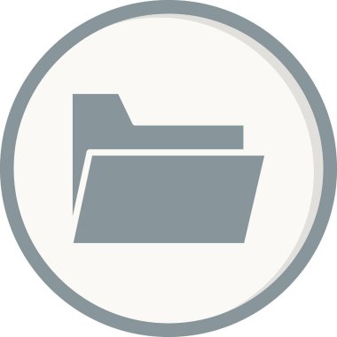 Dosya simgesi, vektör illüstrasyon tasarımı