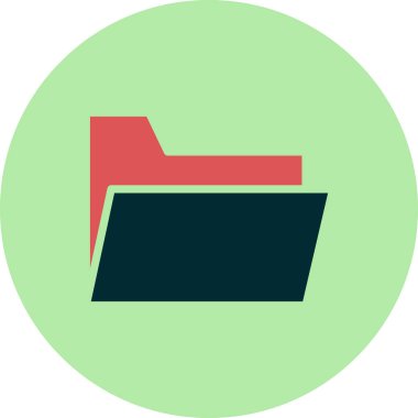 Dosya simgesi, vektör illüstrasyon tasarımı