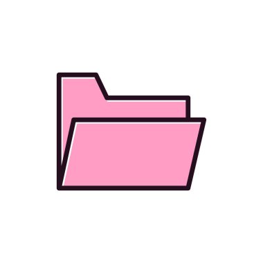 Dosya simgesi, vektör illüstrasyon tasarımı