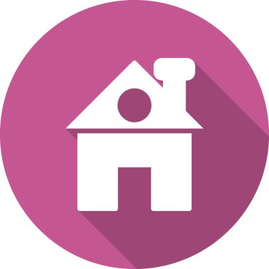 ev simgesini, basit vektör çizim